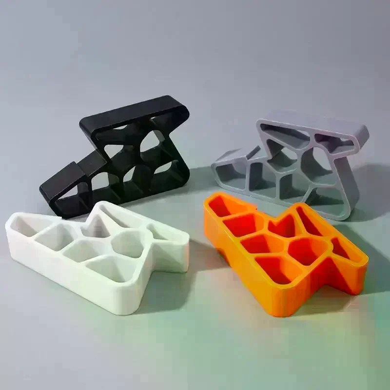 2pcs Heavy Duty Door Stopper Non-Slip Balcony Window Door Wedge For Home Office Bathroom Kitchen Track Lock Anti-Slam