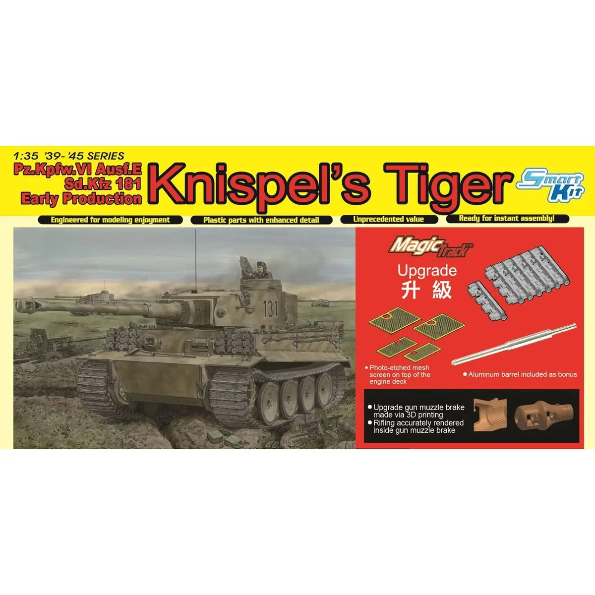 dragon-6997-1-35-sdkfz-181-knispel's-tiger-early-production-kit-modello-in-scala