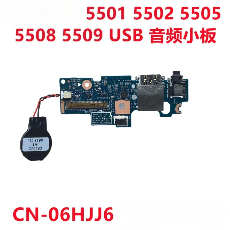 ... for DELL Inspiron 5501 5502 5509 USB interface small board 203578-1 06HJJ6...