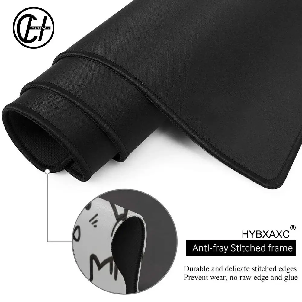 Tappetino per mouse simpatico gatto e mouse Tappetino per scrivania HD carino Tappetini per tastiera da gioco estesi Tappetino per mouse per giocatori XXL grande 90x40 cm