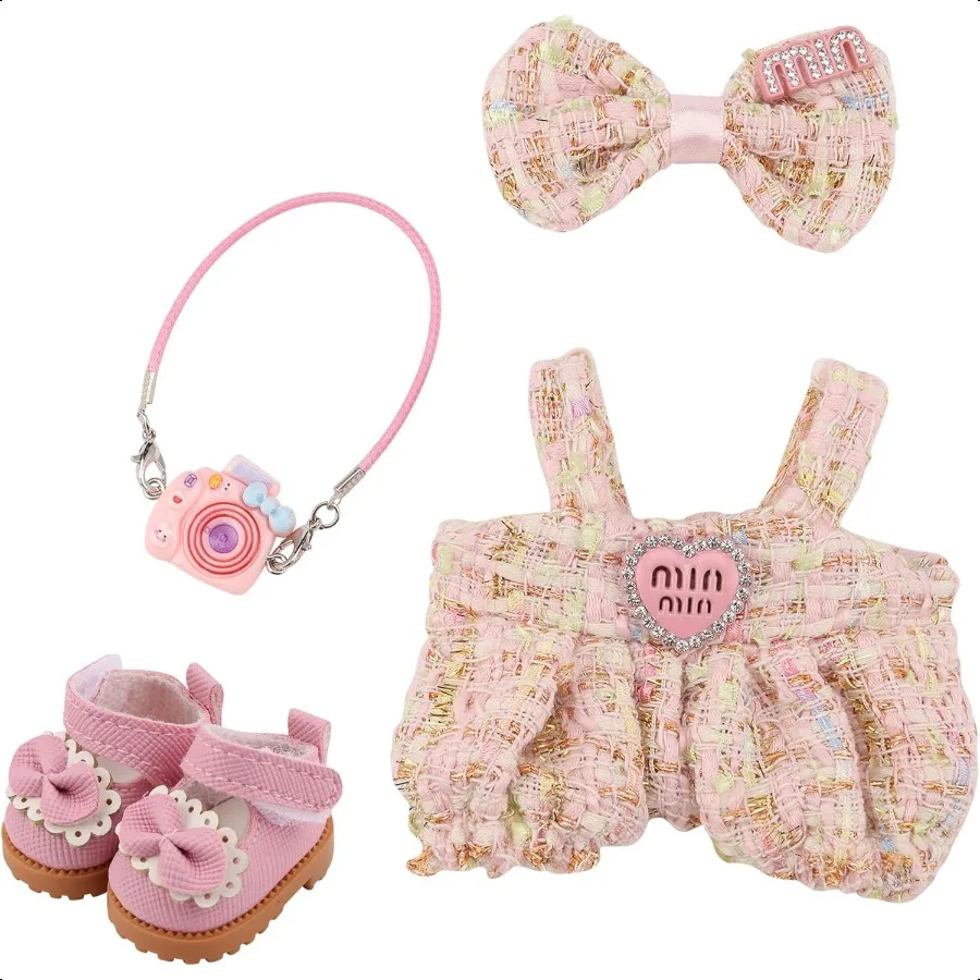 

Doll Clothes 17cm Exquisite Luxury Designer Outfit Accories Doll Clothes Suitable for Dolls Accories Dr up Unique Style NO Doll