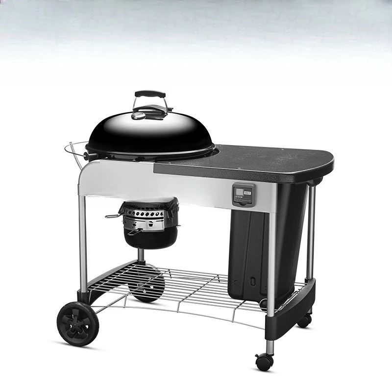 

Garden barbecue truck Household smokeless carbon grill rack Outdoor multi-person villa stew oven