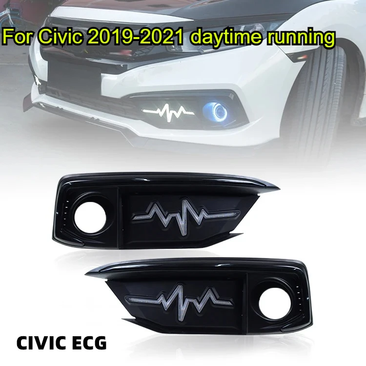 Daytime Rrunning Light Factory price wholesale Good Quality Smart For Civic 2019-2021 Daytime Rrunning ECG Day Light