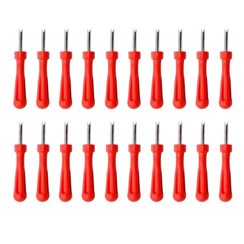 20 PCS Valve Core Tire Repair Tool Tyre Nipple Installer Tool Tire Valve Stem Core Remover Insert Standard Car Accessory