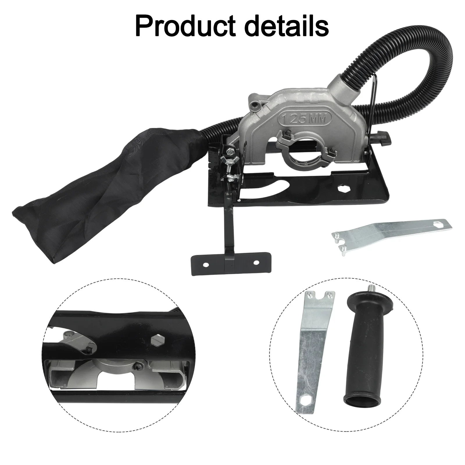 

Cutting Table Adjustable Cutting Base Compatible With 100 125 Angle Grinders Depth Adjustable From 0 40mm Easy Angle Adjustment
