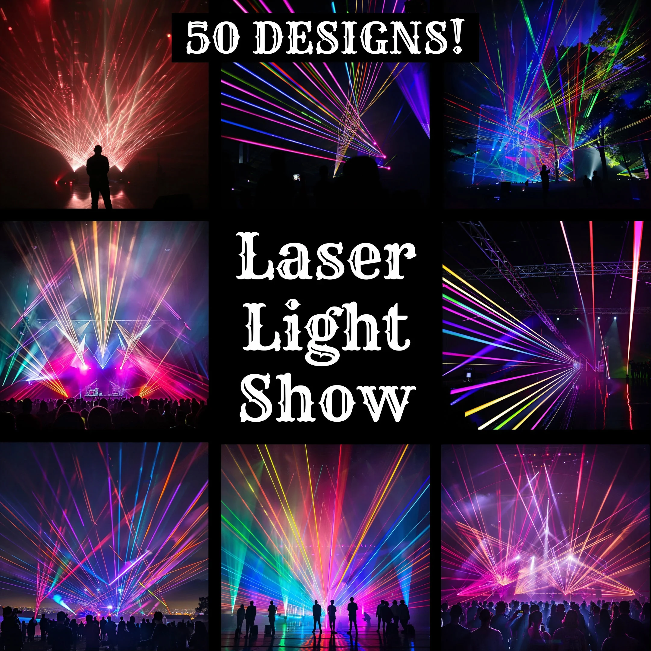 4W RGB Laser Stage Light DMX512 Bluetooth APP Control Sound Auto DJ Party Light Show for Club DJ Disco Bar Home Events Lighting