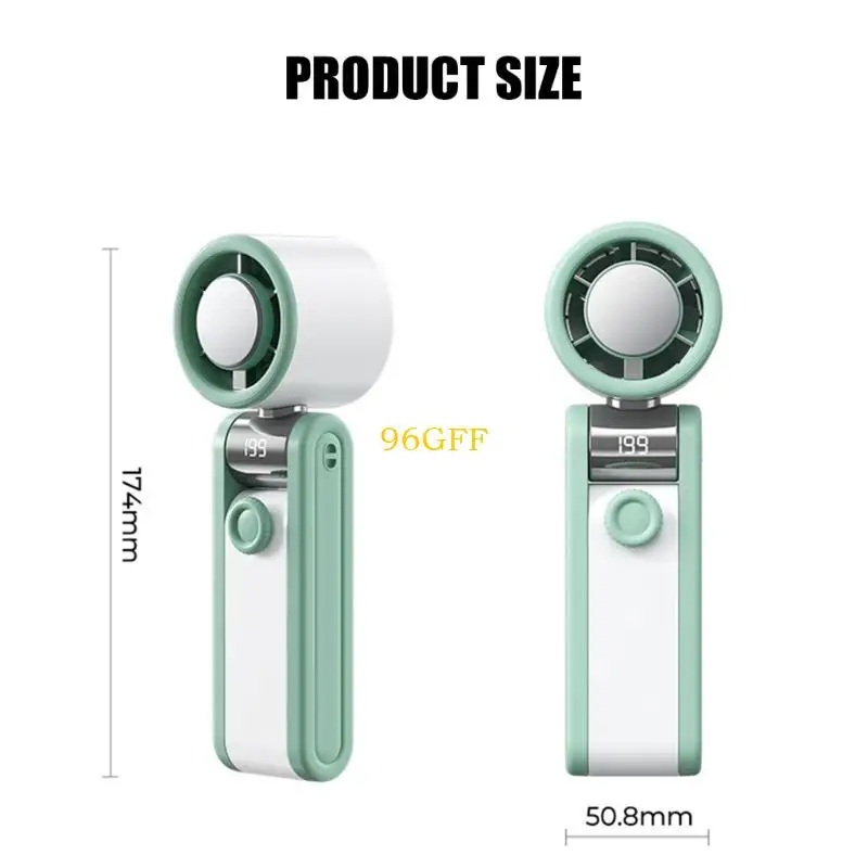 

96GF Rechargeable Handheld Chiller With Cooling System 199 Different Adjustments 3000mAh Battery Efficient Foldable Frame
