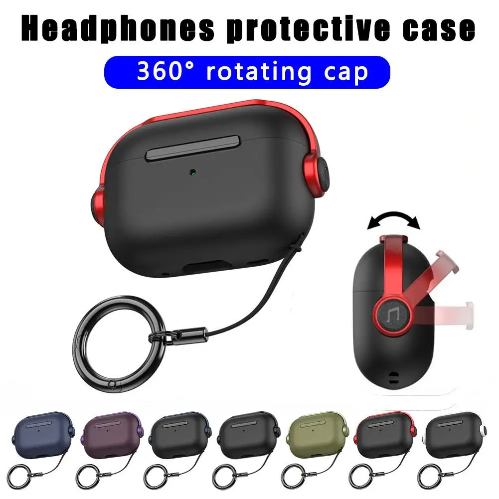 Capa TPU Macia para AirPods, Capa De Fone De Ouvido Para Apple AirPods 4, 4ª Geração De Casos, Protetor De Funda Com Buraco L7X0, 2020