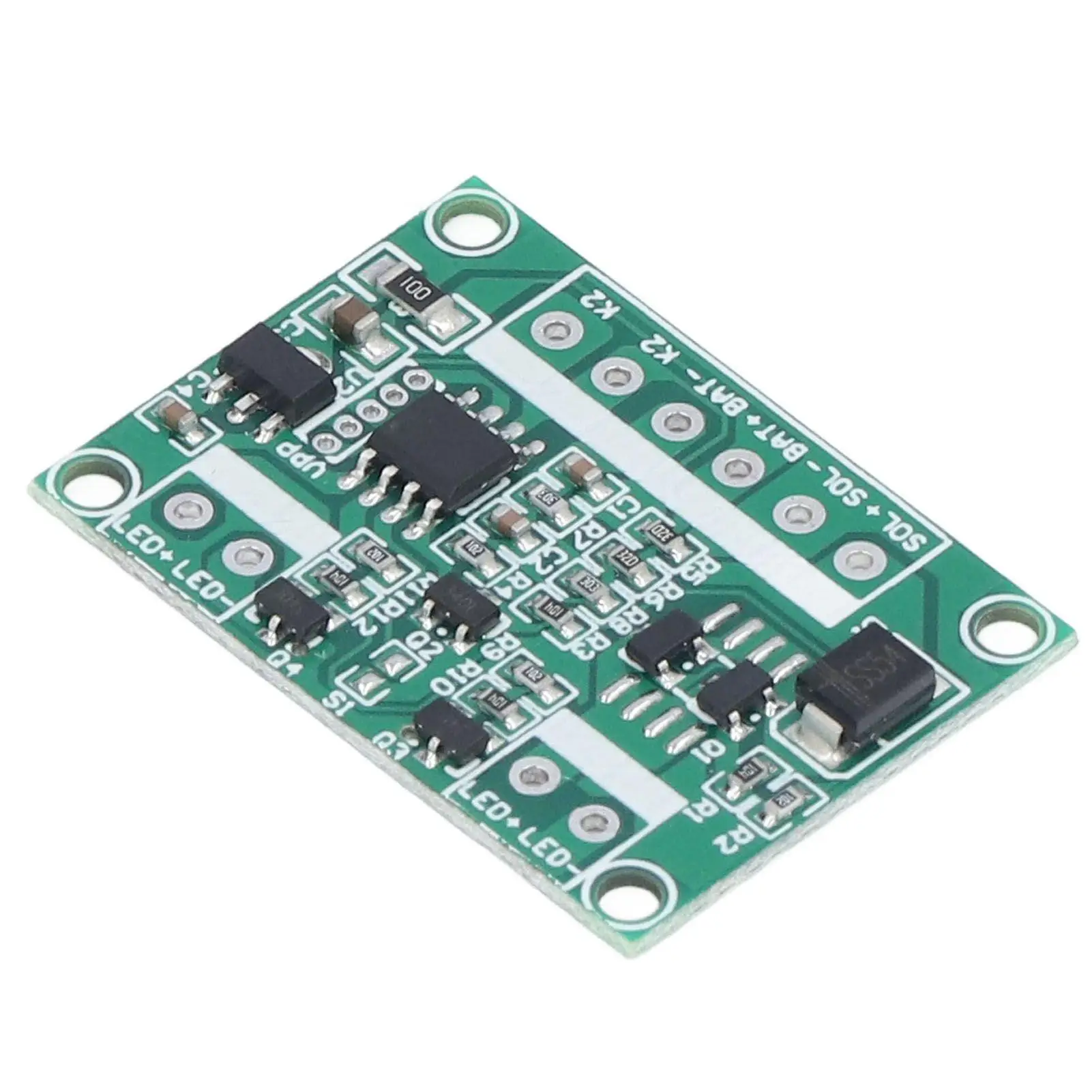 تعمل بالطاقة الشمسية مصباح الحديقة وحدة التحكم منخفضة الطاقة ضوء وماض لوحة دوائر كهربائية لعلامات الشوارع لمؤشر أصفر 6 فولت 12 فولت #5