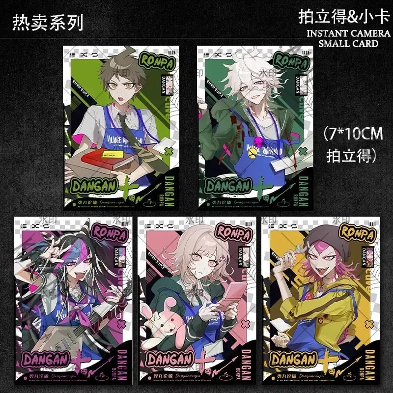 مجموعة دانغانرونا ناجيتو كومايدا نانامي شياكي مجموعة بطاقات بريدية أنيمي التأثيرية الحلي Kawaii Mioda Ibuki Kazuichi Souda
