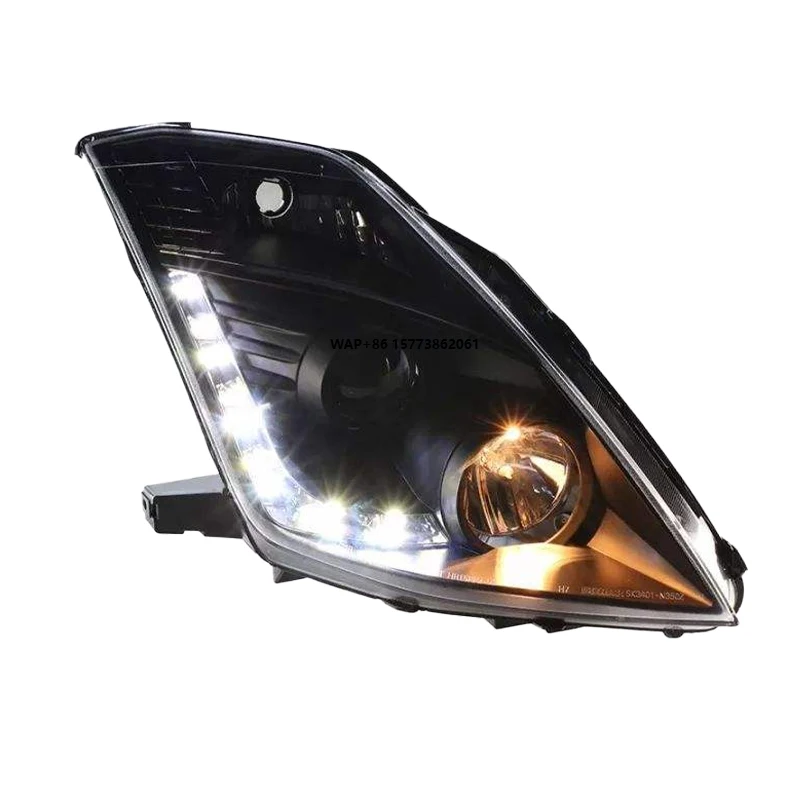 

2 Pieces for 350z Auto Lights System Headlights 2003 2008 Automotive Part Front Light Lamp Upgrade Headlamp Front Light