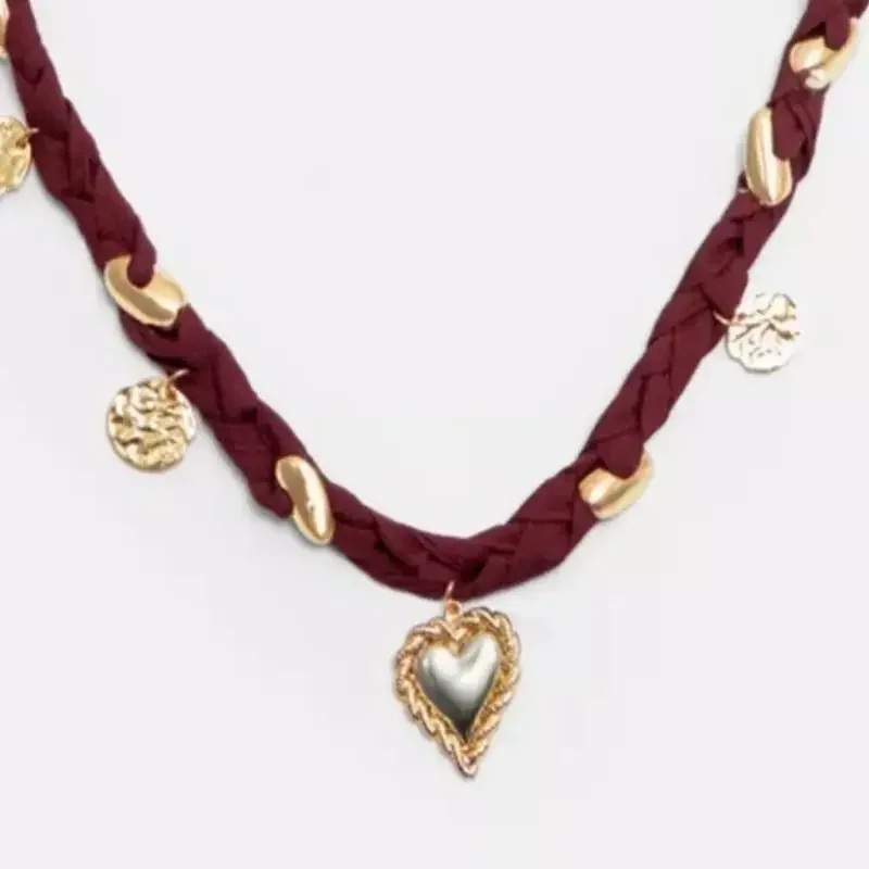 الرياح اللون حبل شل 18K الفولاذ المقاوم للصدأ قلادة الإناث الأوروبية والأمريكية الراقية تحسس غير يتلاشى سوار #2