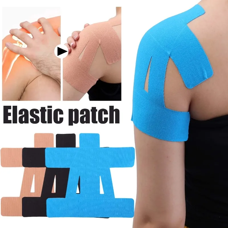 

Kinesiology Sports Tape for Shoulder Precut Shoulder Tape -Waterproof & Breathable Enhance Elastic Sports Tape for Pain Support