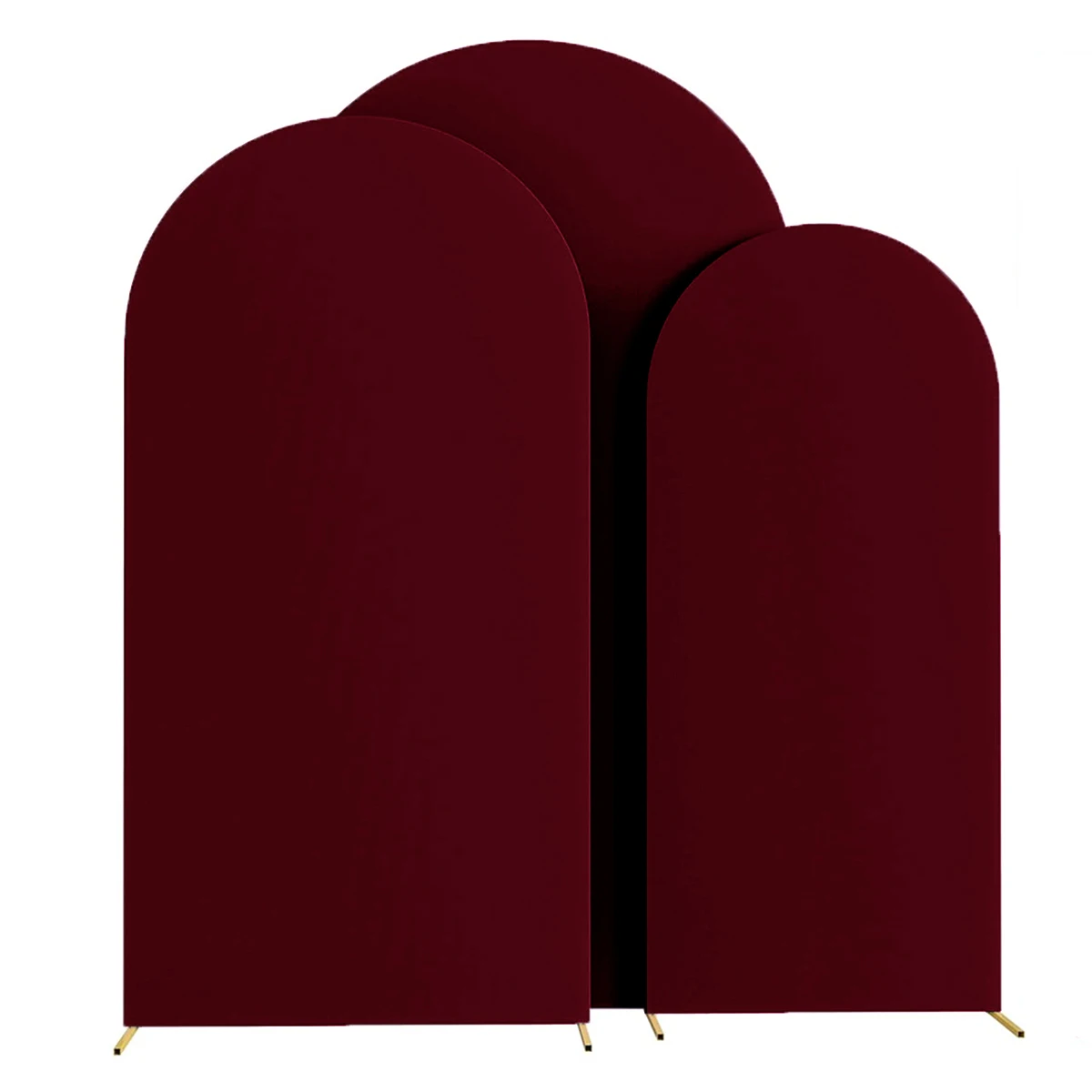 1Pc Boog Stand Cover Bruiloft Bloem Deur Decoratie Polyester Elastische Set Achtergrond Cover Prop Gebruikt voor Banket (Zonder Plank) - afbeelding 1