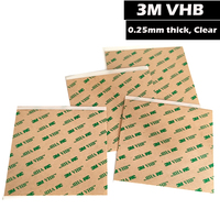 4pcs 0.25mm thick Super Strong 3M F9473PC VHB Transfer Tape, High Temperature Resist for Metal Plastic Sealing 4\