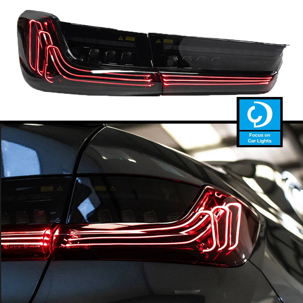 

Задний фонарь CG для BMW G20 G28, задние фонари 2019-2023, противотуманные фонари, дневные задние фонари, аксессуары для тюнинга DRL автомобилей
