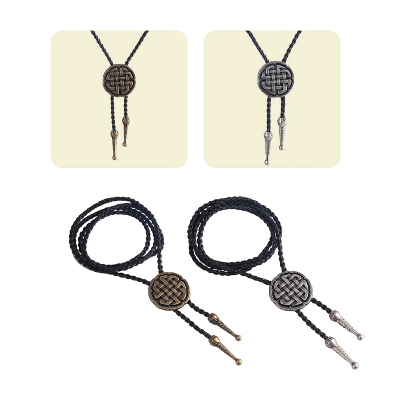 

Celtical Knot Bolo Tie Moranse Bolo Tie Western Bolo Tie Necklace Cowboy Leathers Necktie Cowboy Bolo Tie Western Dropshipping