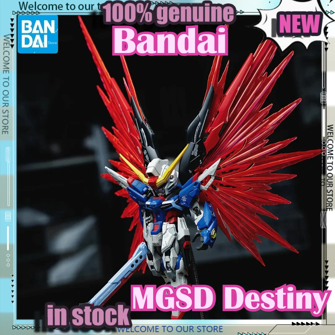 

Original BANDAI 1/144 MGSD Destiny SEED DESTINY Assembly Model Kits ZGMF-X42s Destiny ZAFT MOBILE SUIT Figure Robot Model