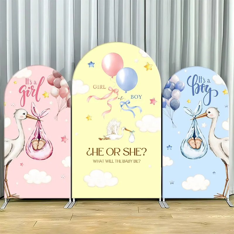 

Arch Backdrop Cover Single Side Tulip Garden Spring Party Decoration Photo Booth Background Event Supplies Celebration Props