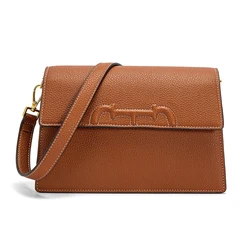 Women's Diagonal Cross Bag Light Luxury Niche Design Fashion Commuting Female Bag Versatile Solid Color Popular Color Lady Bag