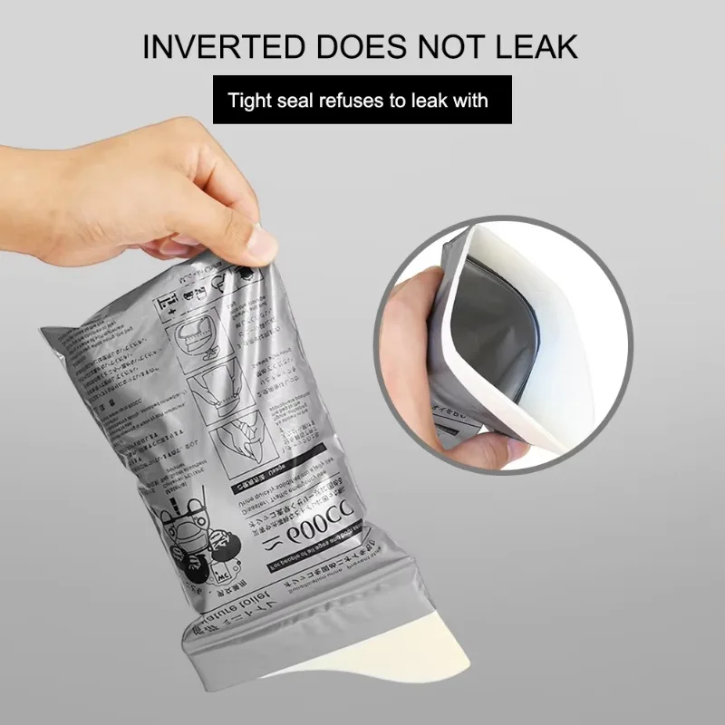 60-8PC Outdoor Emergency Urine Bags 600ml Disposable Travel Mobile Toilet Portable Urinal Bag for Female Baby Male Vomiting Bag