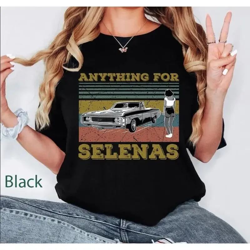 Anything For Selena s Vintage TShirt For Selena Lover La Reina Del Tejano tee
