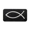 2 Black 8X4 CM