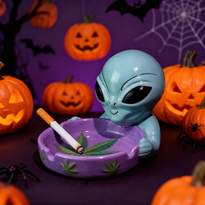 

Creative Ashtray Smoking Container Smoking Accessories Halloween Prank Ashtray Cigar Ashtray Cigar Accessories Christmas Gift