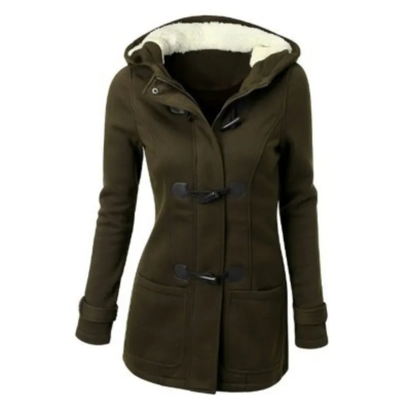 Women Basic Hoodie Jackets Autumn Women\'s Overcoat Zipper Causal Outwear Coat Female Hooded Coat Casaco Feminino Ladies Jacket