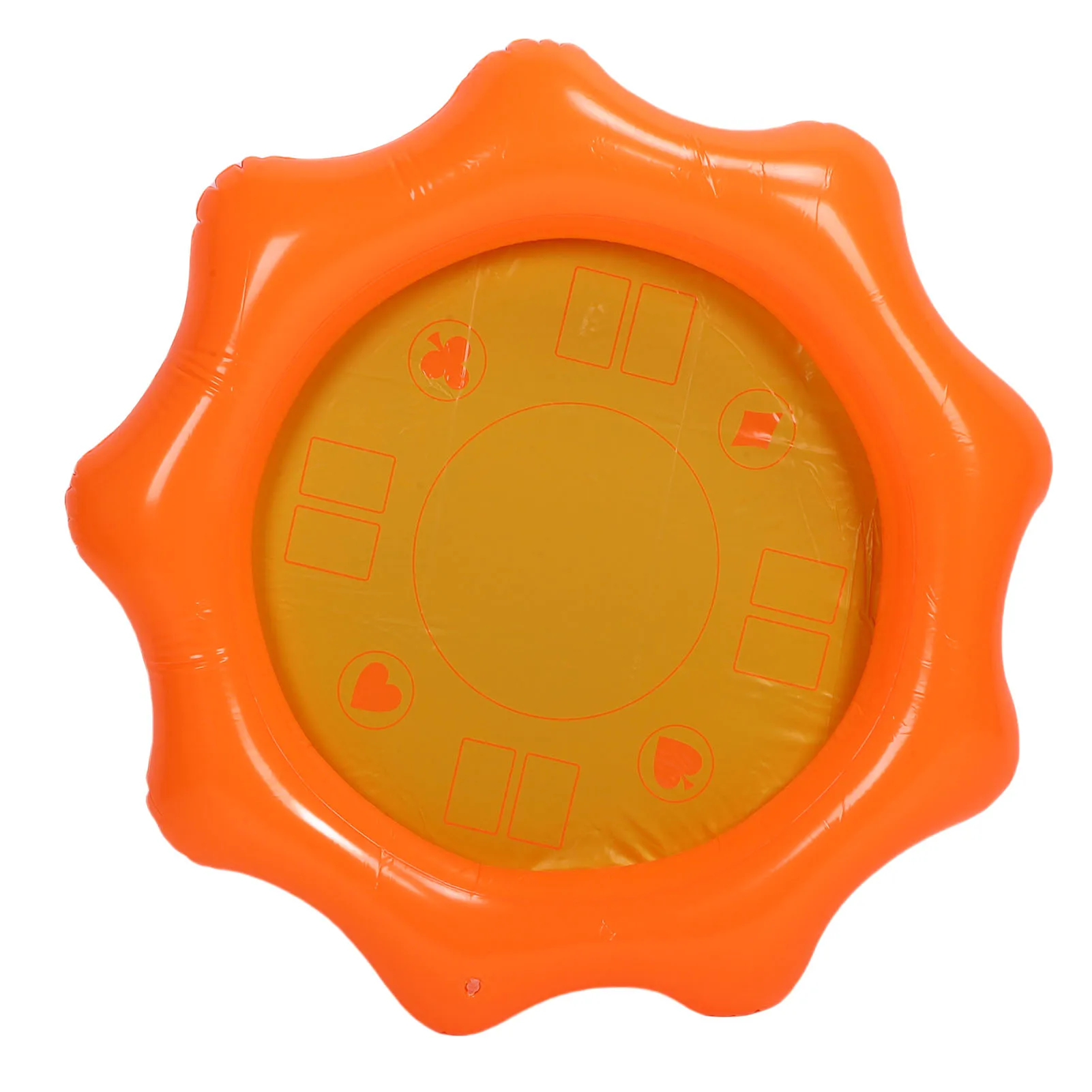 Multi Purpose Inflatable Drink Table Swimming Pool Cup Tray Serving Float For Card Games Kids Adults Play Outdoor Party