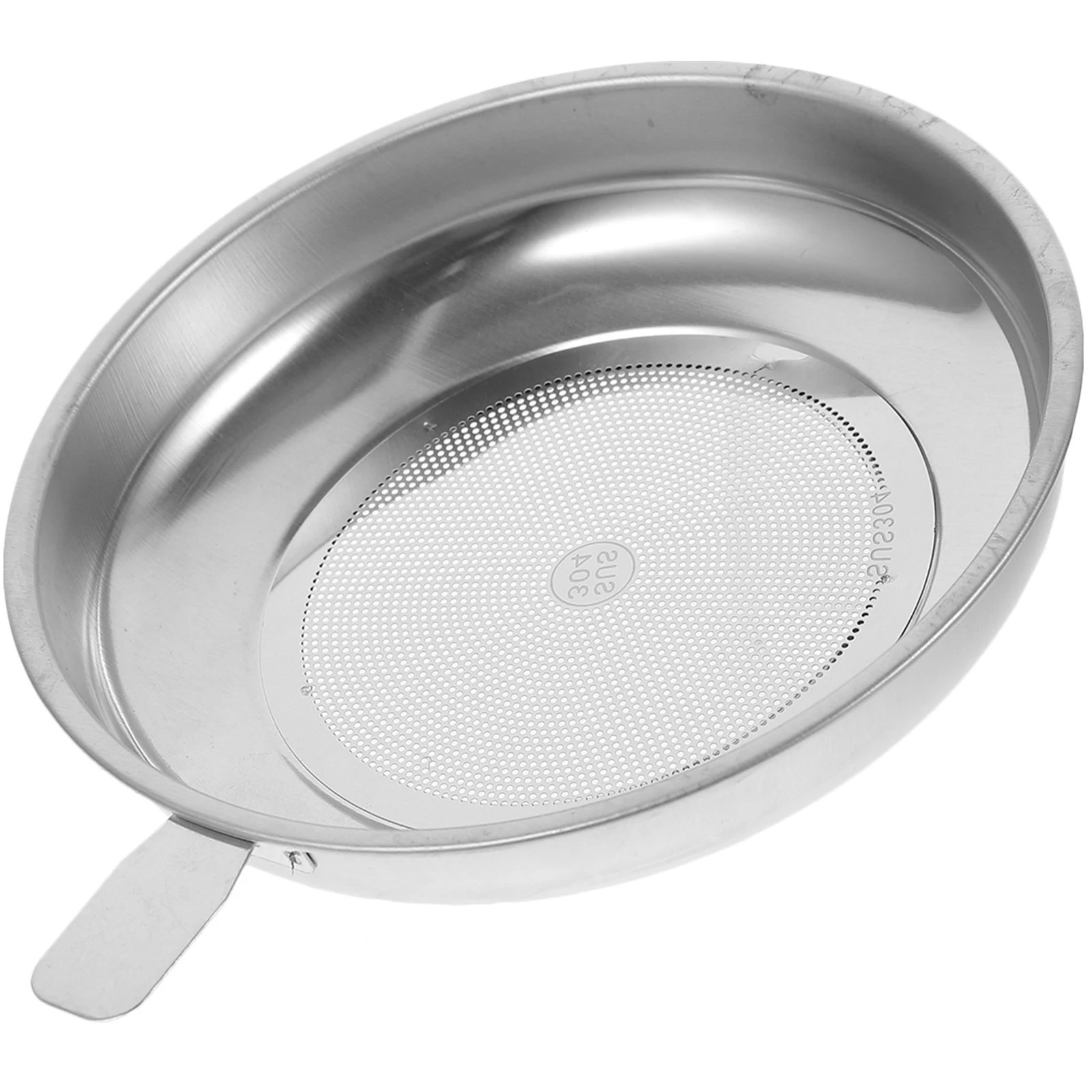 

Steel Tea Strainer Stainless Filter Cooking Oil Tray Multifunctional Pot Travel