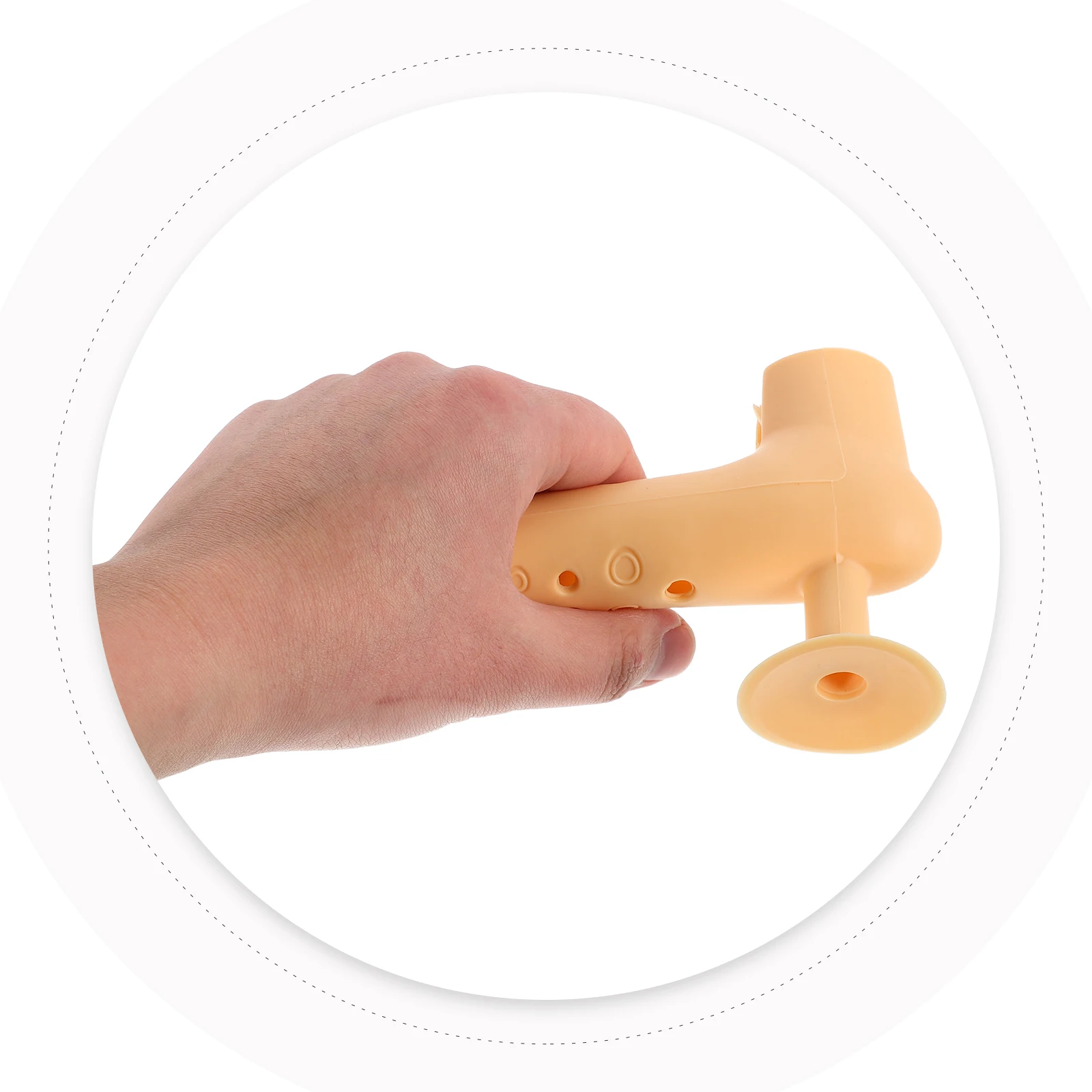 

2 Pcs Door Handle Covers Yellow Anti-collision Soft TPR Reusable Safety Knob Protectors Cabinet Pulls Hardware