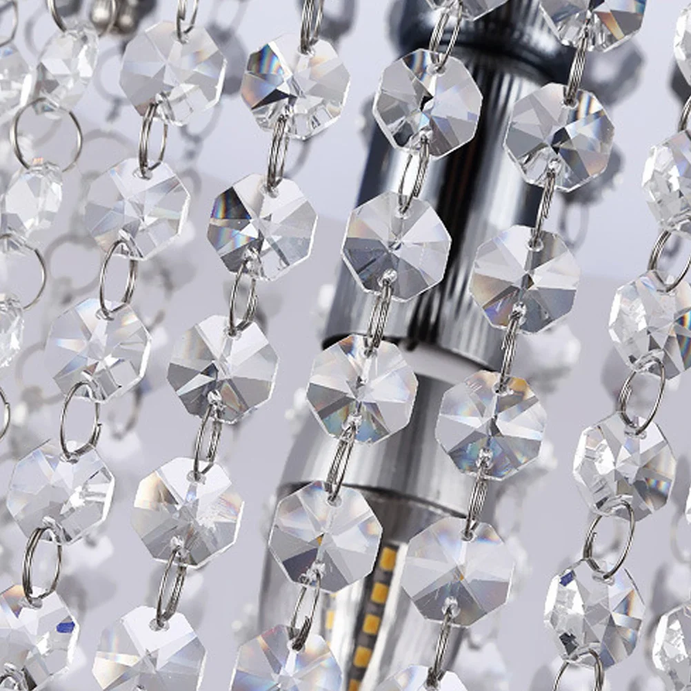 

Modern Simplicity Crystal Chandelier E14 5W LED Light Source Wide Pressure 85-265V Pendant Lamp Blue Home Decor