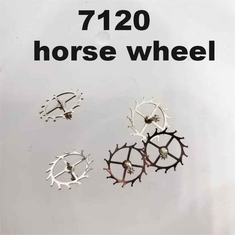 7120 Movement Escape Wheel Lotus Wheel Watch Accessories Suitable for 7120 Mechanical Movement Horse Wheel SS7 SZI Movement Part