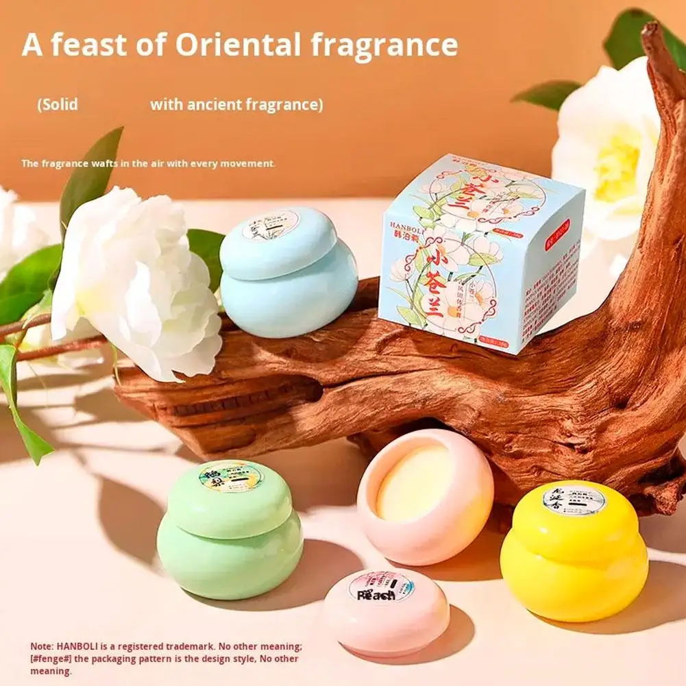 Balsem Padat Mini Wangi Segar Deodoran Stick Parfum Padat Balsem Stick Portabel Ringan untuk Wanita Pria Tubuh