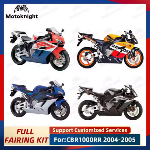 fairings kits For Fireblade CBR1000RR 2004 2005 SC57 CBR1000 RR Motorcycle Shell Fairing kit Spoiler Body ABS Injection Mold