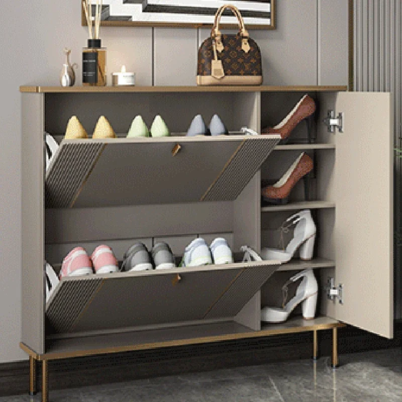 Multilayer Shoe Cabinet Entry Way Home Entrance Shoes Organizers Storage Multifunctional Recibidor De Entrada Mueble Storag Box