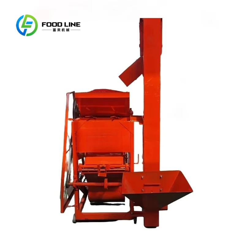 Customized Mobile Automatic Peanut Shelling Machine Industrial Peanut Huller Low Breakage Kernel Separator for Oil Press Mill