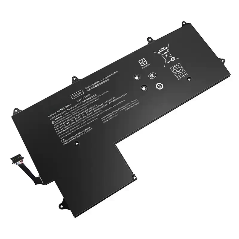 

Аккумулятор для ноутбука 0Y06XL HSTNN-DB6A для HP Elite x2 1011 G1 Ultrabook, 7.4V, 21Wh, 2730mAh