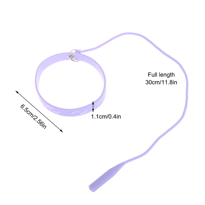 Silica Gel Handgelenk Strap Silikon Pfropfen Wimpern Pinzette Armband Handgelenk Strap Make-Up-Tool Für Mädchen