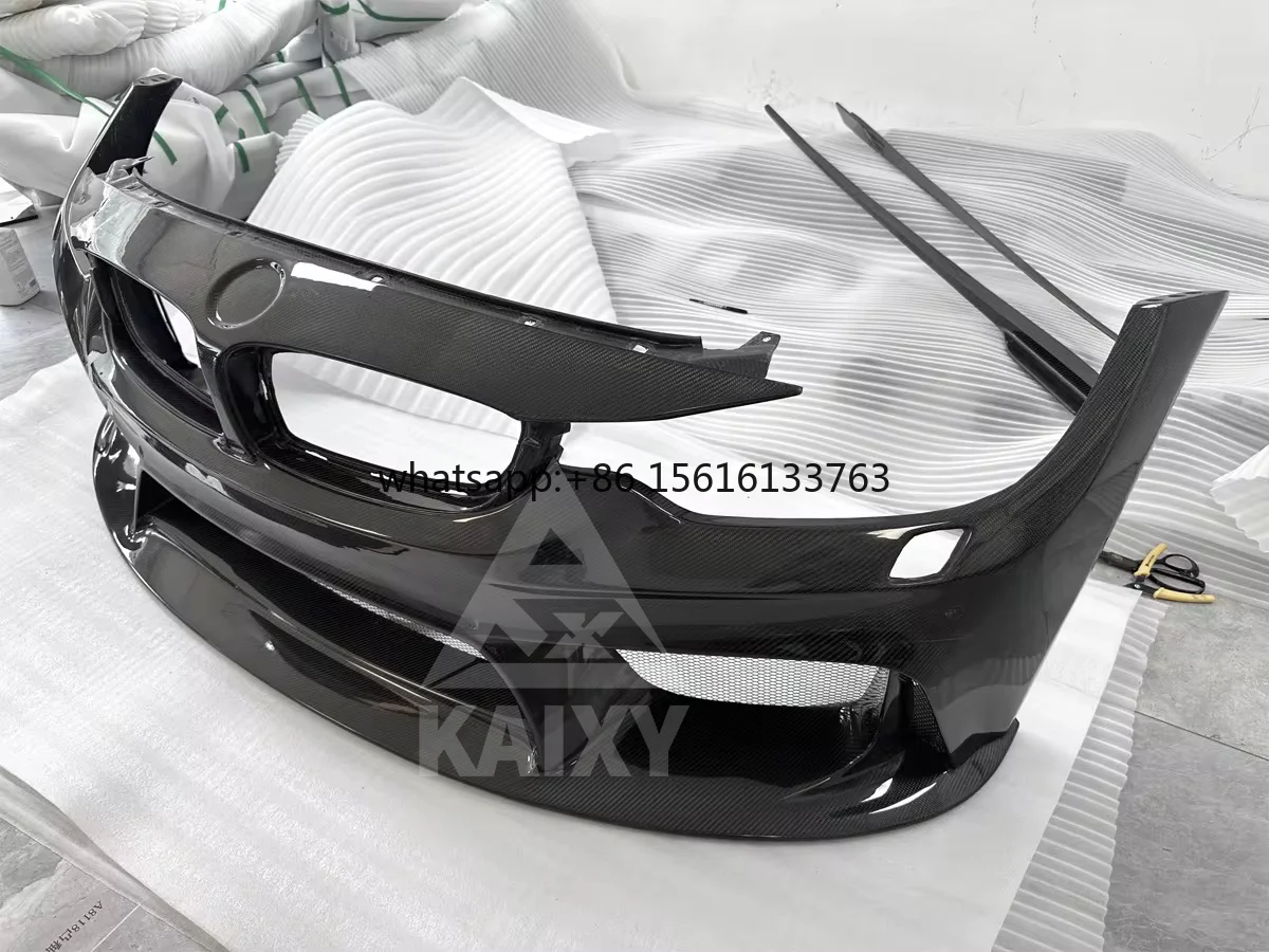 

3D Style Full Carbon Fiber Front Bumper for BMW F80 F82 F83 M3 M4 BodyKit