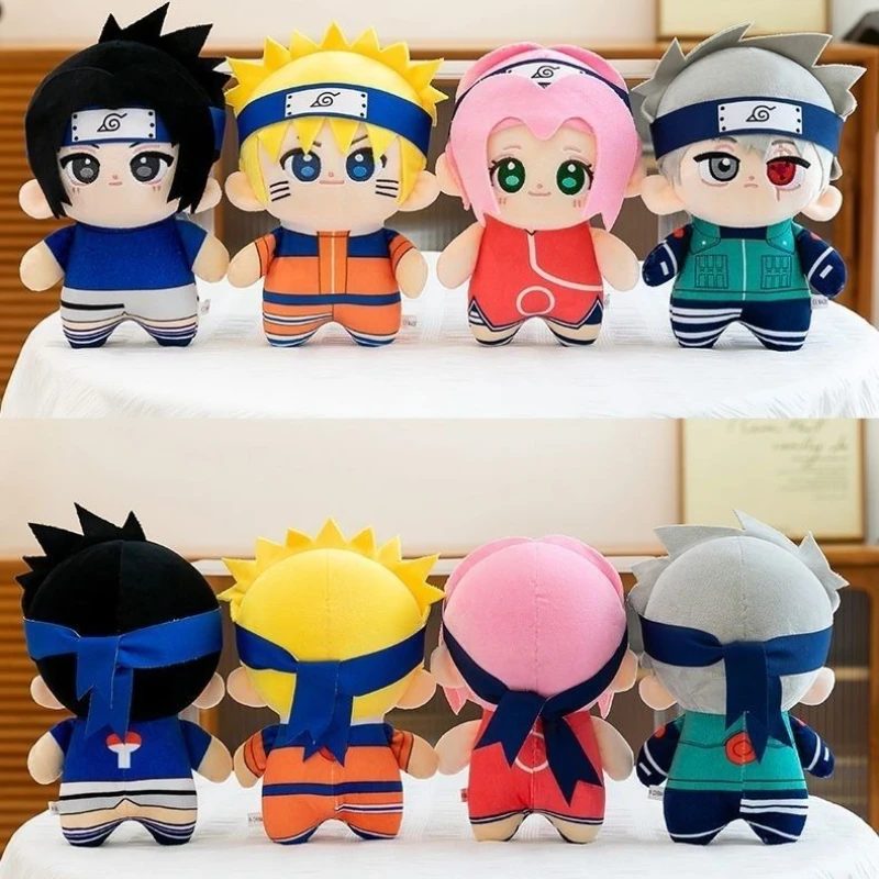 23 سنتيمتر/9.06in ناروتو ألعاب من نسيج مخملي Kawaii شخصيات كرتونية اكسسوارات الأجهزة الطرفية ساسوكي كاكاشي الإبداع الدمى الزخرفية هدايا مضحكة #4