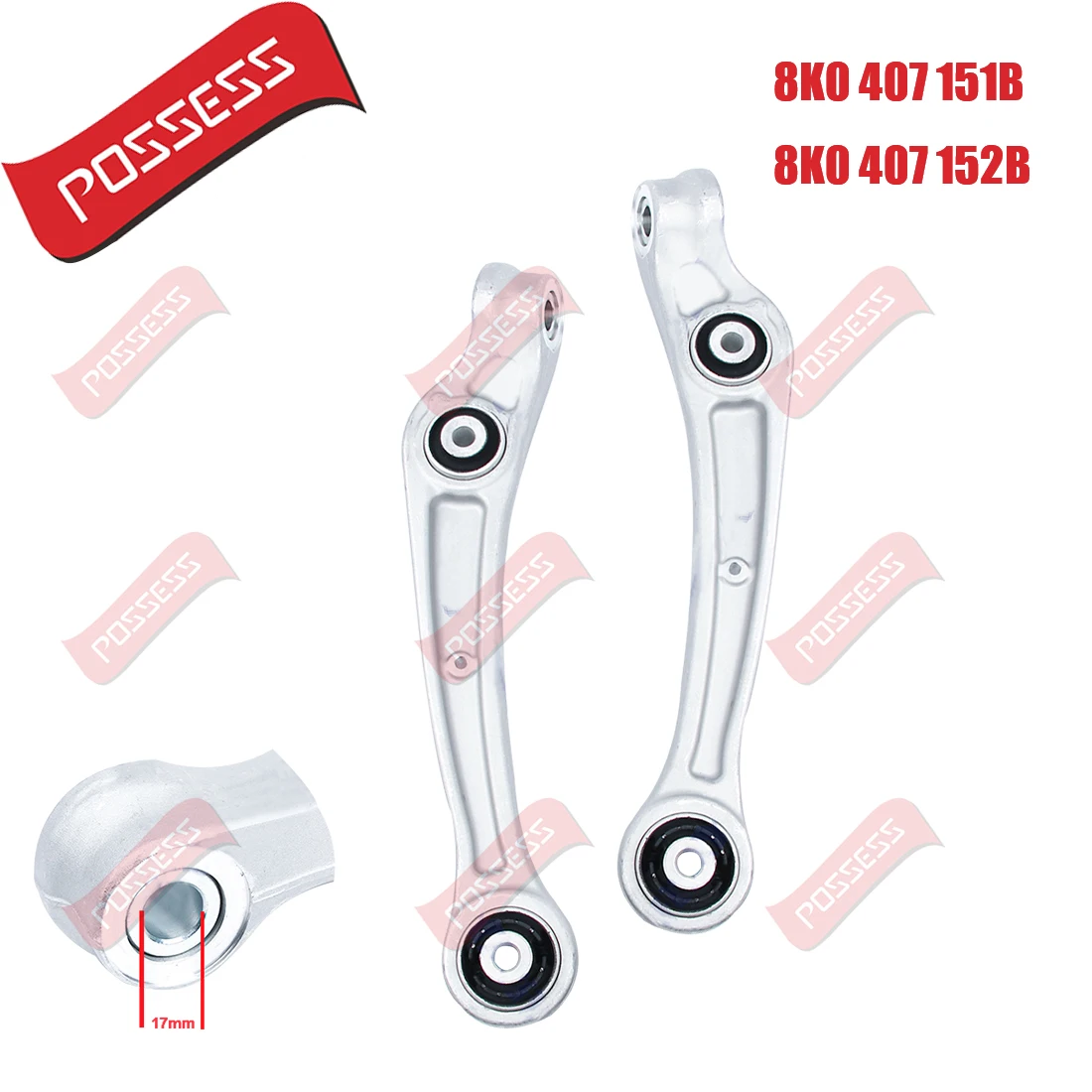 6 Pieces Front Axle Left or Right Suspension Control Arm Ball Joint Stabilizer Link Kits For Audi A4 8K2 8K5 B8 A5 8F7 8TA Q5