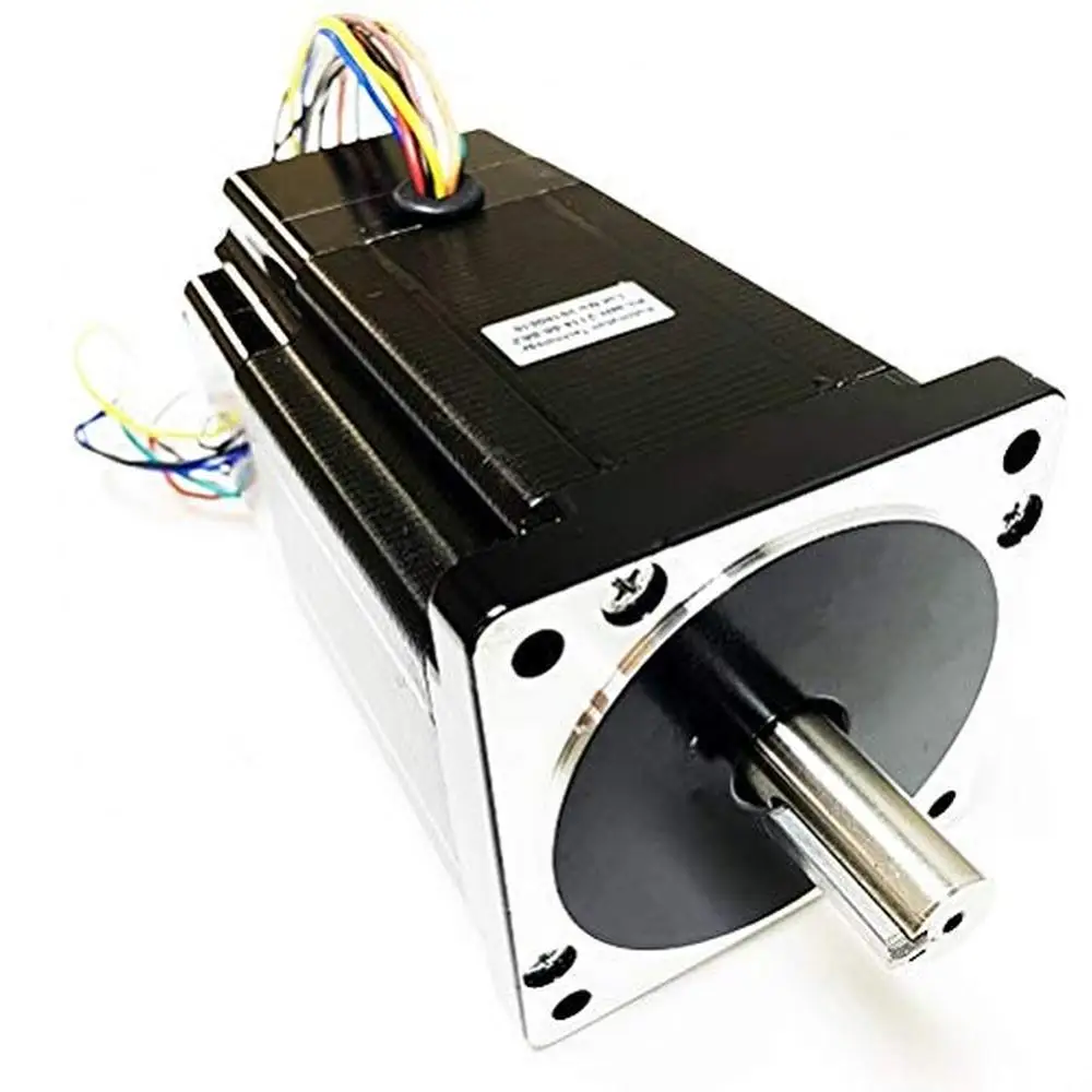 NEMA 34 Stepper Motor with Brake 114mm 1160oz-in 5.6A 8Leads CNC Stepper Motor Kit