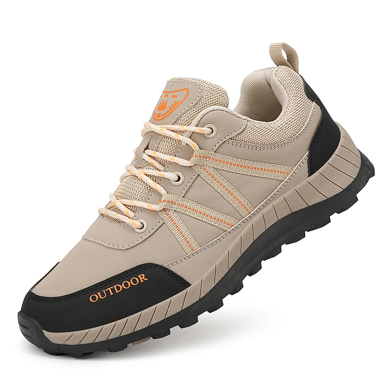 New Women Arrival Mens Hiking Shoes Breathable Lace Up Trekking Male Cushioning Outdoor Climbing Tourism Sneakers for Men