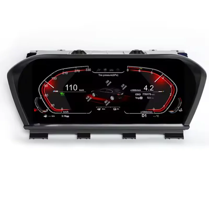 Car Digital Cluster Instrument For BMW X1 X2 1series 2series 2013-2022 Smart Vehicle Speedometer Dashboard Virtual LCD Display