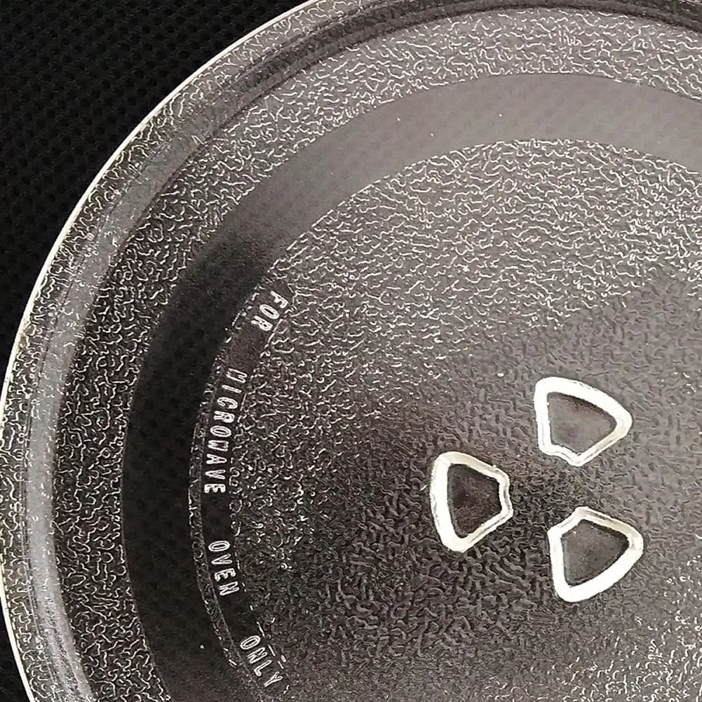 12,5 Zoll/31,5 cm Mikrowellen-Glasplatte / Mikrowellen-Glasdrehteller Ersatz für 23L 25L Küchenmikrowellen – Detail 7