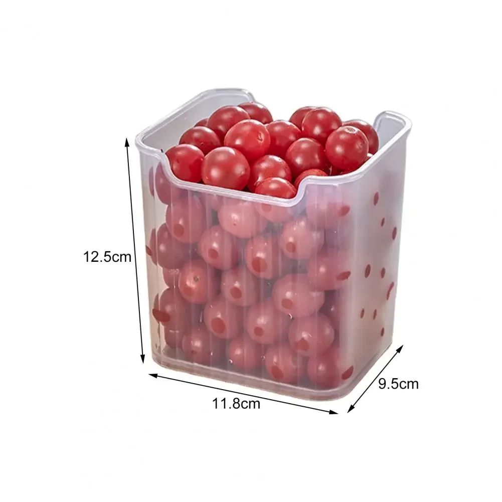 1/2/4/8PCS Refrigerator Storage Boxes Food Fresh Organizer Cold Storage Crisper Fruit Spice Food Container Boxes Kitchen Boxes