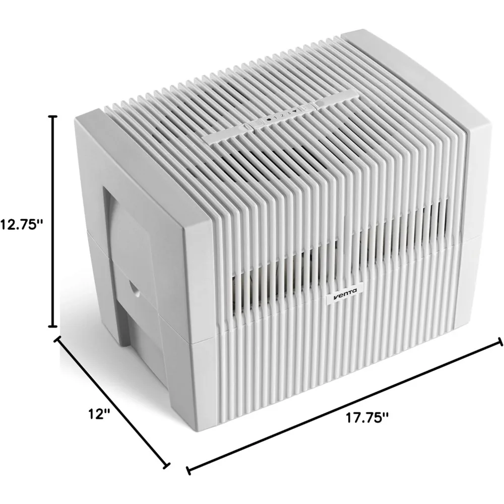 Original Humidifier in White - Filter-Free Evaporative Humidifier for Spaces up to 600 ft²