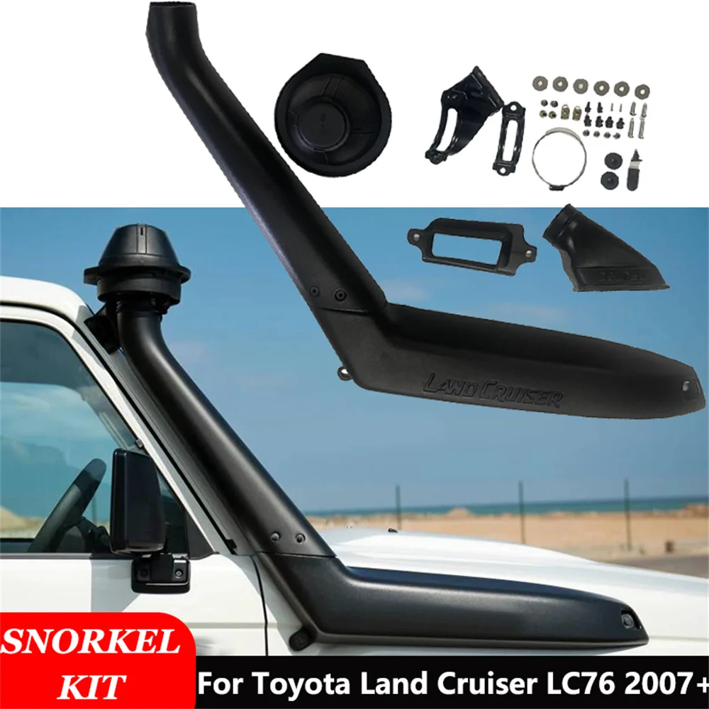 Engine Parts Snorkel Kit for Toyota Land Cruiser LC76  LC71 LC73 LC75 LC76 LC78 LC79 Series 2007+ LLDPE Plastic 4X4 Snorkel